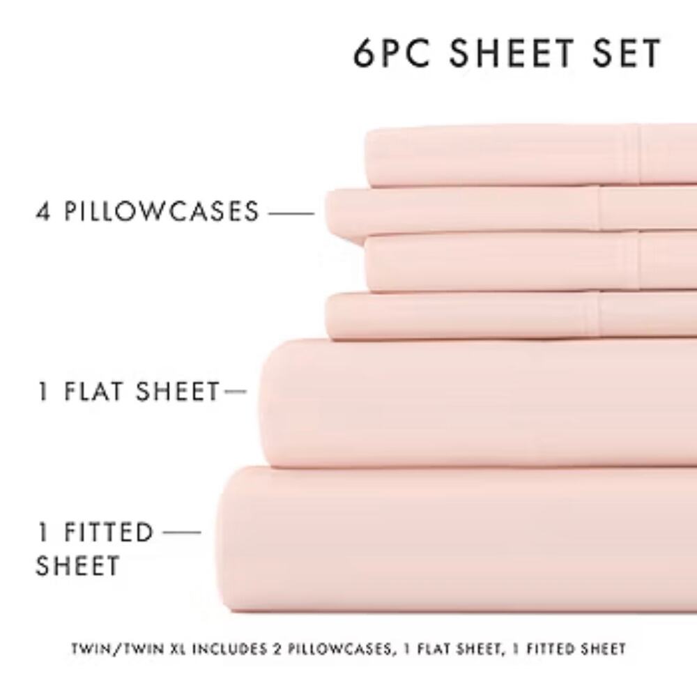 Premium Sheet Set 6 Pieces- Kng-Cal King